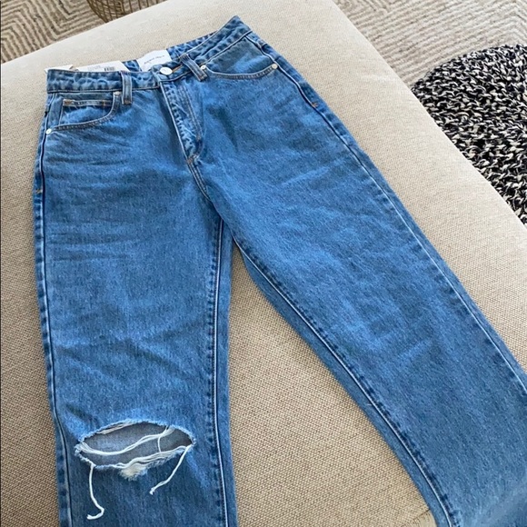 Abrand A94 High Slim straight leg jeans - Picture 1 of 5